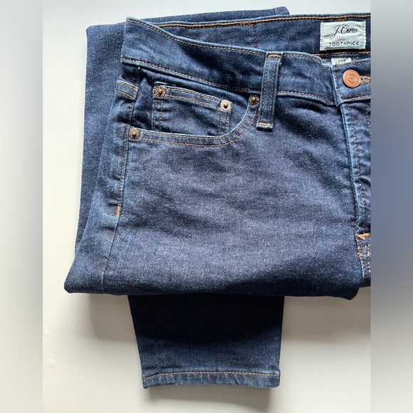 Petite J. Crew Trademark Toothpick Skinny Jeans - Size 12P - Picture 9 of 15